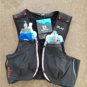 Salomon Lab Sense Ultra 5.  Medium, Black.  (Runners Vest)